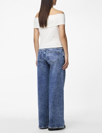 Bluza Pieces, alb