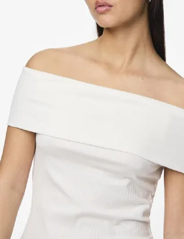 Bluza Pieces, alb