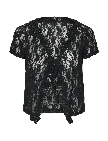 Bluza Pieces, negru