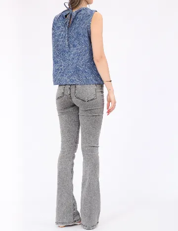 Bluza Pieces, albastru Albastru
