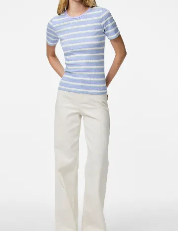Tricou Pieces, mix culori