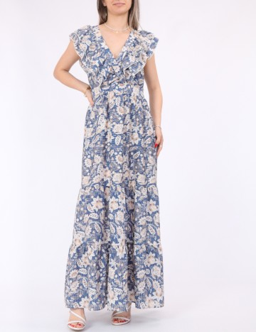 Rochie lunga Vero Moda, mix culori