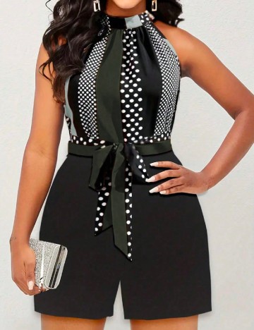 Salopeta SHEIN CURVE, negru