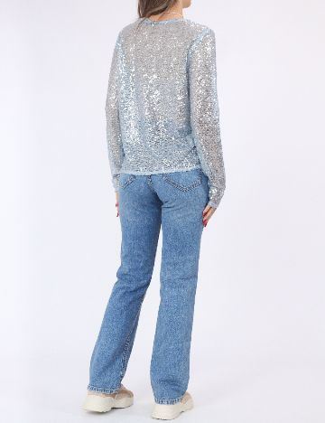 Bluza Pieces, albastru