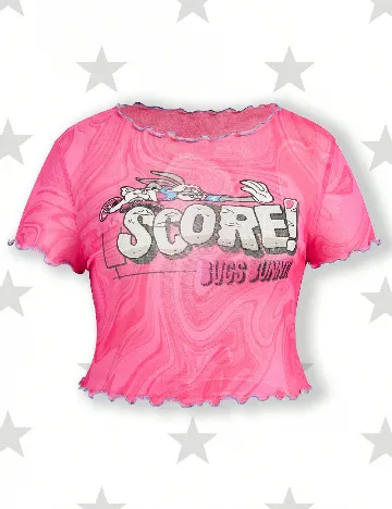 Tricou SHEIN CURVE, roz pudra