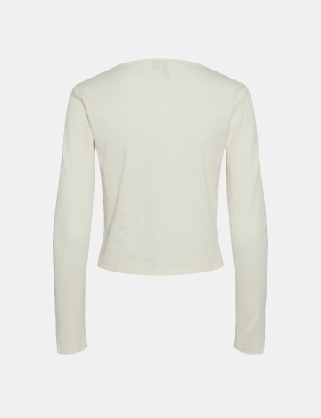 Bluza Pieces, crem