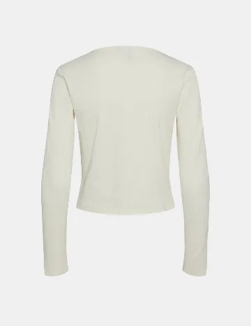 Bluza Pieces, crem