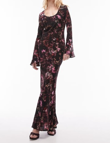 Rochie lunga Top Shop, mix culori