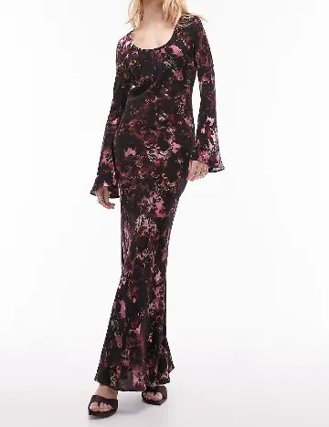 Rochie lunga Top Shop, mix culori