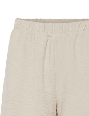 Pantaloni scurti Pieces, crem