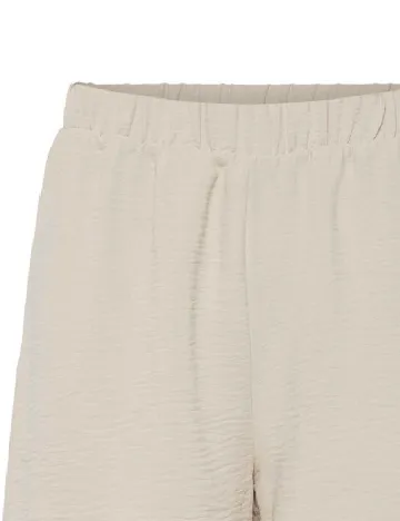 Pantaloni scurti Pieces, crem Crem