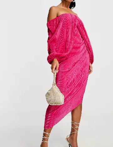Rochie medie ASOS, roz