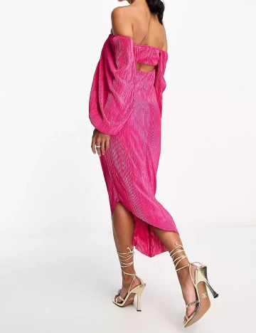 Rochie medie ASOS, roz