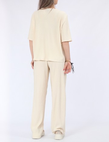Bluza Pieces, crem