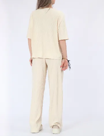 Bluza Pieces, crem