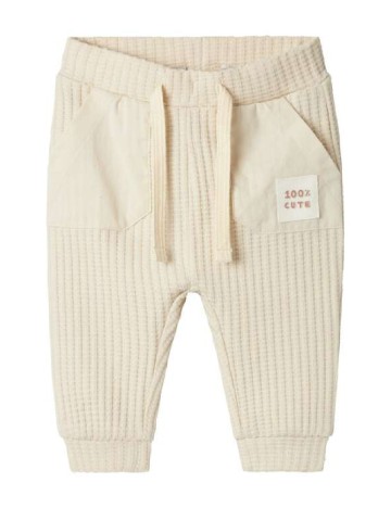 Pantaloni Name It, crem