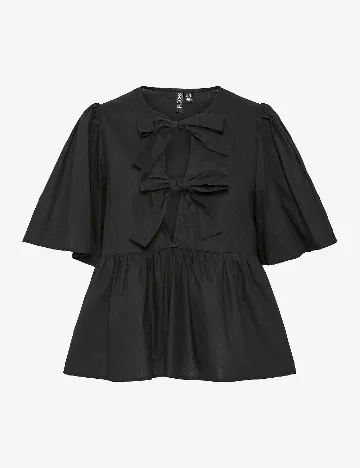 Bluza Pieces, negru