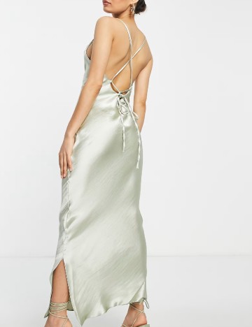 Rochie lunga ASOS, verde