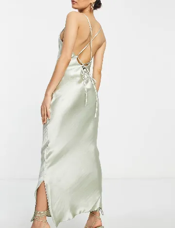 Rochie lunga ASOS, verde