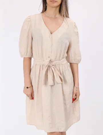 Rochie scurta Vero Moda, crem