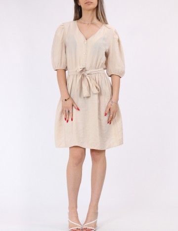 Rochie scurta Vero Moda, crem
