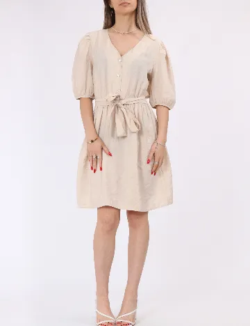 Rochie scurta Vero Moda, crem