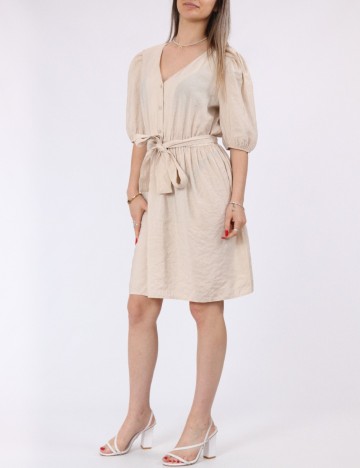 Rochie scurta Vero Moda, crem