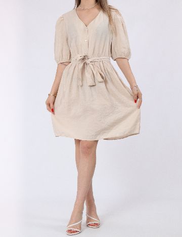 Rochie scurta Vero Moda, crem