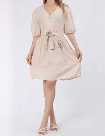 Rochie scurta Vero Moda, crem
