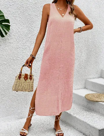 Rochie medie SHEIN, roz