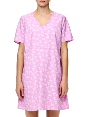 Rochie scurta Pieces, roz