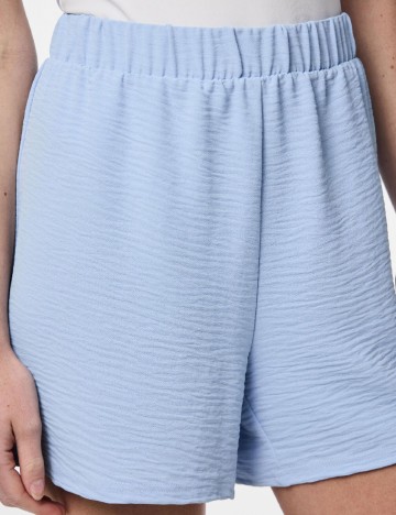 Pantaloni scurti Pieces, bleu