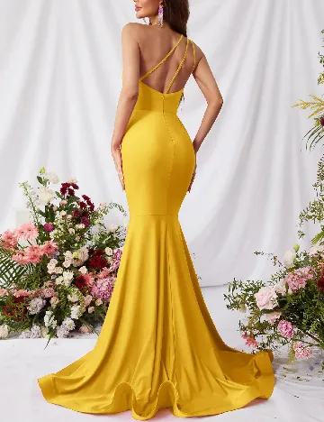 Rochie lunga Faeriesty, galben Galben