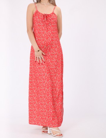 Rochie lunga Pieces, portocaliu