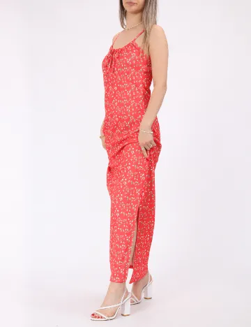 Rochie lunga Pieces, portocaliu