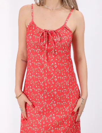 Rochie lunga Pieces, portocaliu