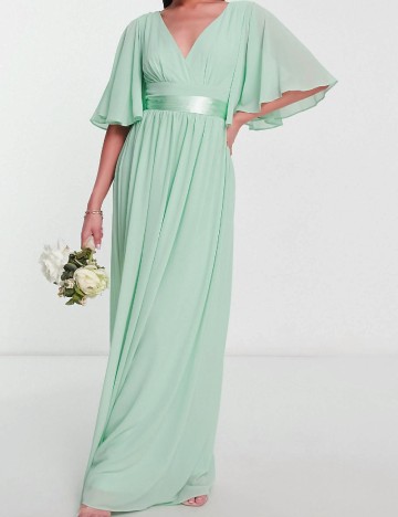 Rochie lunga TFNC London, turcoaz