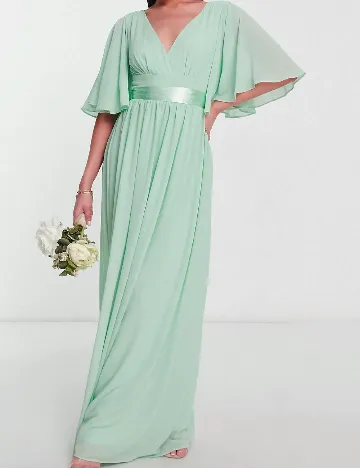 Rochie lunga TFNC London, turcoaz