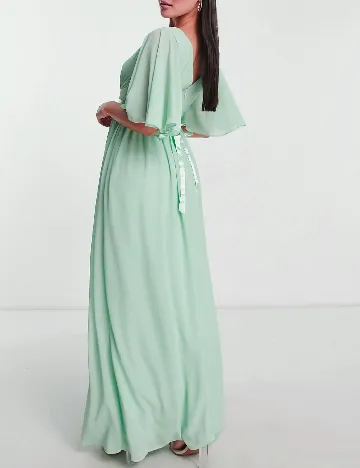 Rochie lunga TFNC London, turcoaz