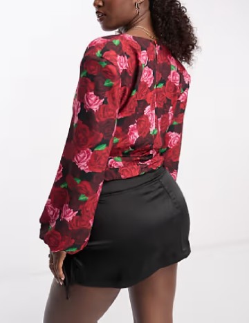 Top Urban Revivo, negru