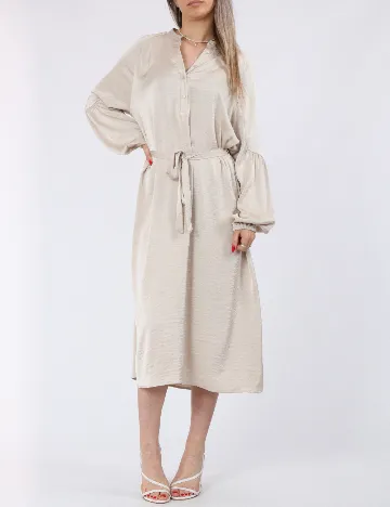 Rochie medie Vero Moda, bej