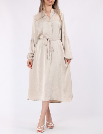 Rochie medie Vero Moda, bej