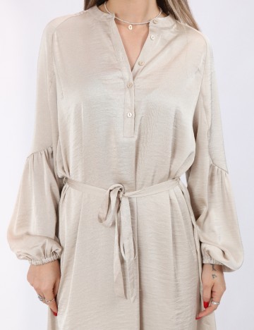Rochie medie Vero Moda, bej