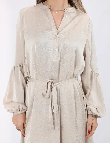 Rochie medie Vero Moda, bej