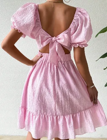 Rochie scurta SHEIN, roz