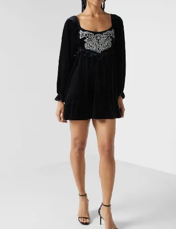 Rochie scurta Miss Selfridge, negru