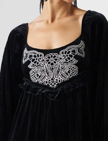 Rochie scurta Miss Selfridge, negru