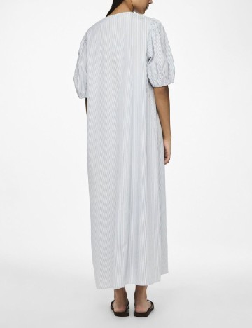 Rochie lunga Pieces, gri