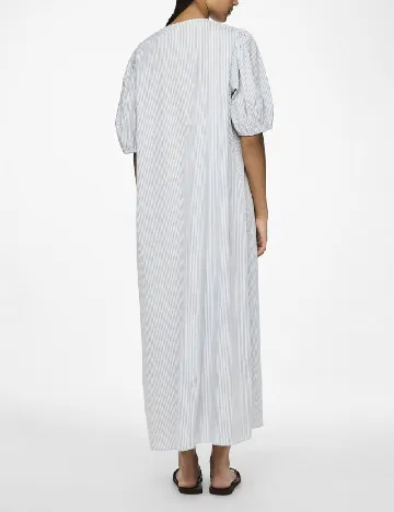 Rochie lunga Pieces, gri