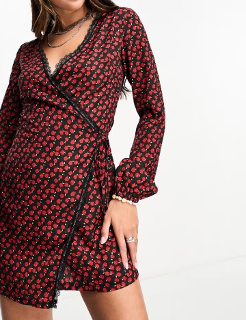 Rochie scurta DAISY STREET, floral print